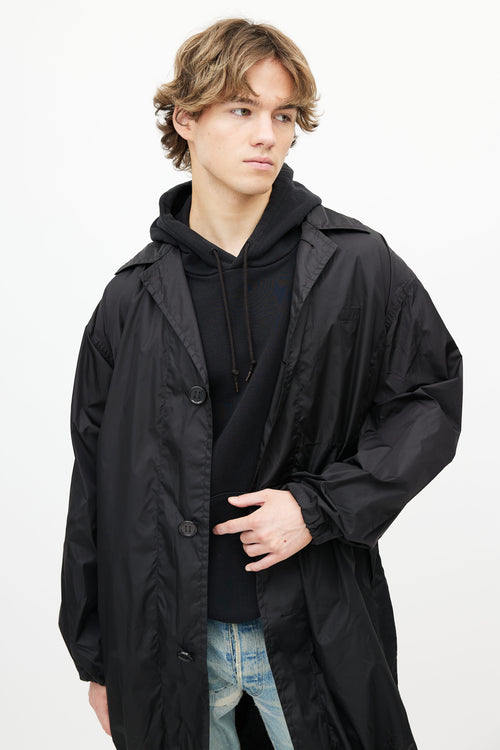 Sofie D
Hoore Black Nylon Lightweight Coat