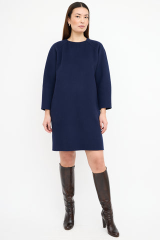 Sofie D
Hoore Navy Wool 
Cashmere Shift Dress