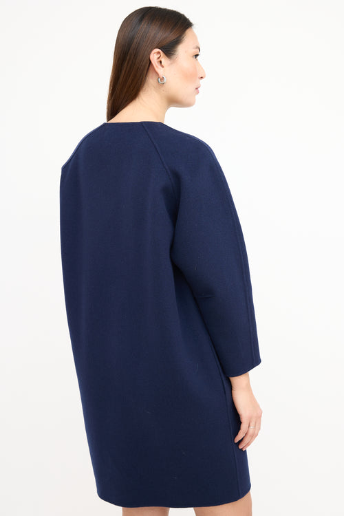 Sofie D
Hoore Navy Wool 
Cashmere Shift Dress