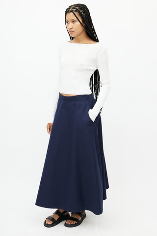 Sofie D
Hoore Navy Maxi Skirt