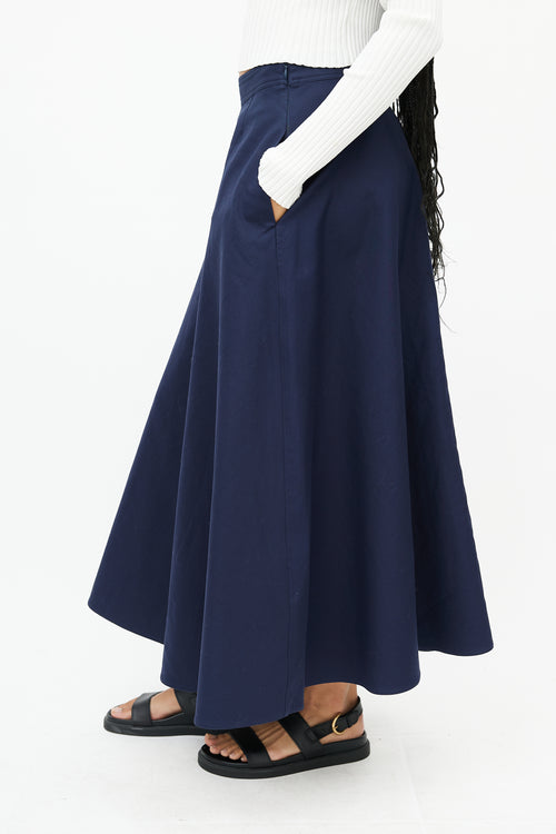 Sofie D
Hoore Navy Maxi Skirt