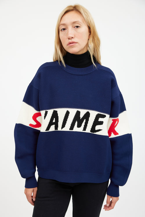 Sonia Rykiel Navy 
Multicolour S
Amier Knit Sweater