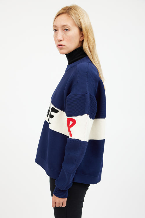 Sonia Rykiel Navy 
Multicolour S
Amier Knit Sweater