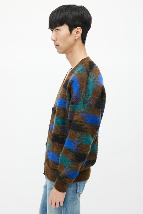 Missoni Brown 
Multicolour Mohair Cardigan