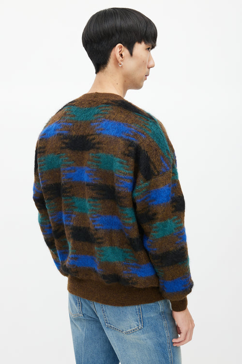 Missoni Brown 
Multicolour Mohair Cardigan