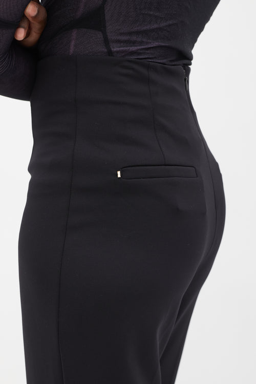 Sportmax Black Flared Pant