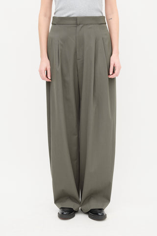 St. Agni Wool Wide Leg Trouser