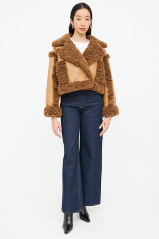 Stand Studio Faux Fur Kristy Shearling Jacket