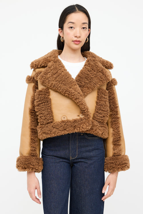 Stand Studio Faux Fur Kristy Shearling Jacket