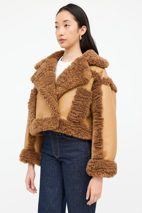 Stand Studio Faux Fur Kristy Shearling Jacket