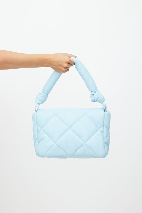 Stand Studio Blue Mini Wanda Quilted Bag