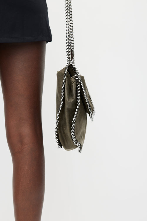 Stella McCartney Grey Falabella Flap Bag