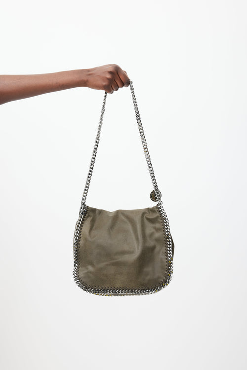 Stella McCartney Grey Falabella Flap Bag