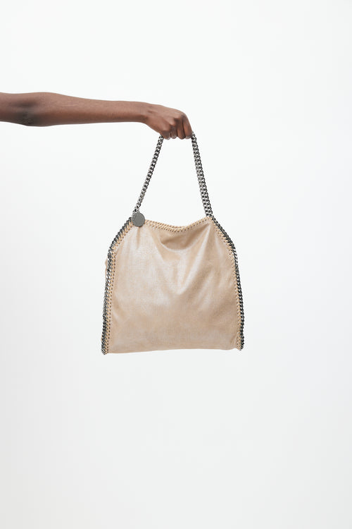 Stella McCartney Beige 
Silver Falabella Bag