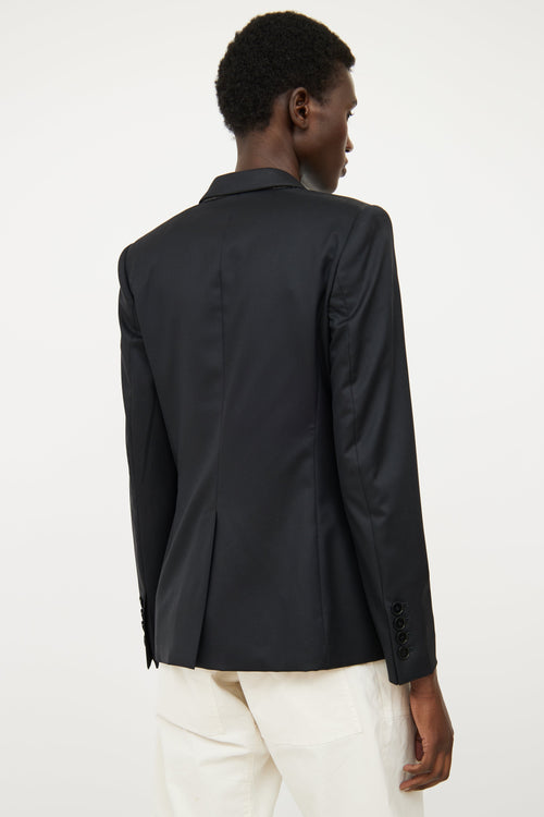 Stella McCartney Black Single Breasted Blazer