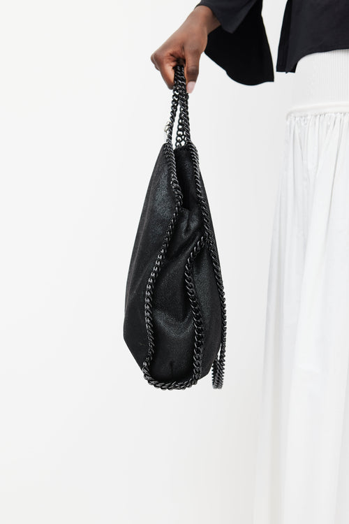 Stella McCartney Black Falabella Shoulder Bag