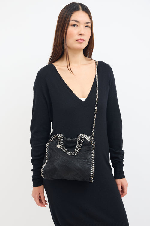 Stella McCartney Black Falabella Mini Tote