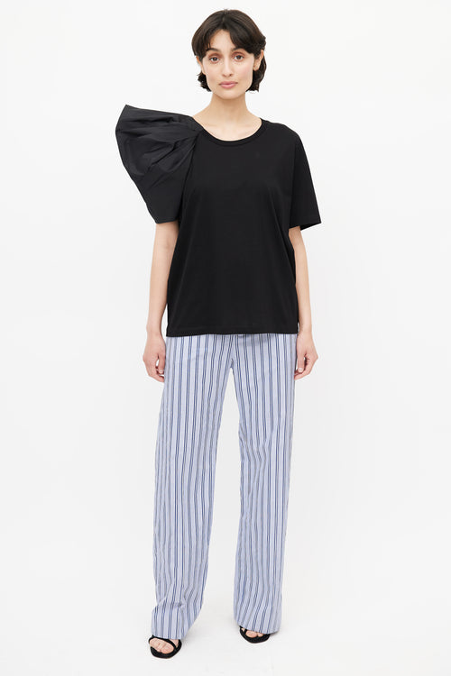 Stella McCartney Black Puffed Sleeve T-Shirt