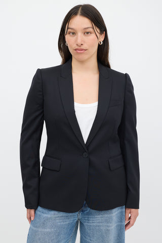 Stella McCartney Black Wool Three Pocket Blazer