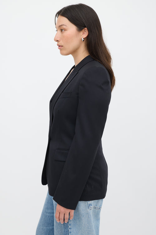 Stella McCartney Black Wool Three Pocket Blazer