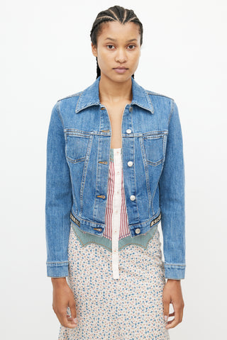 Stella McCartney Blue Denim Jean Jacket