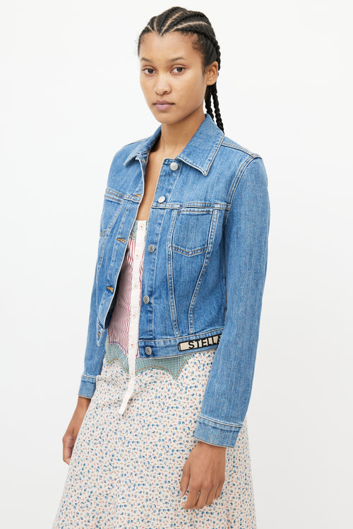 Stella McCartney Blue Denim Jean Jacket