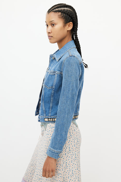 Stella McCartney Blue Denim Jean Jacket