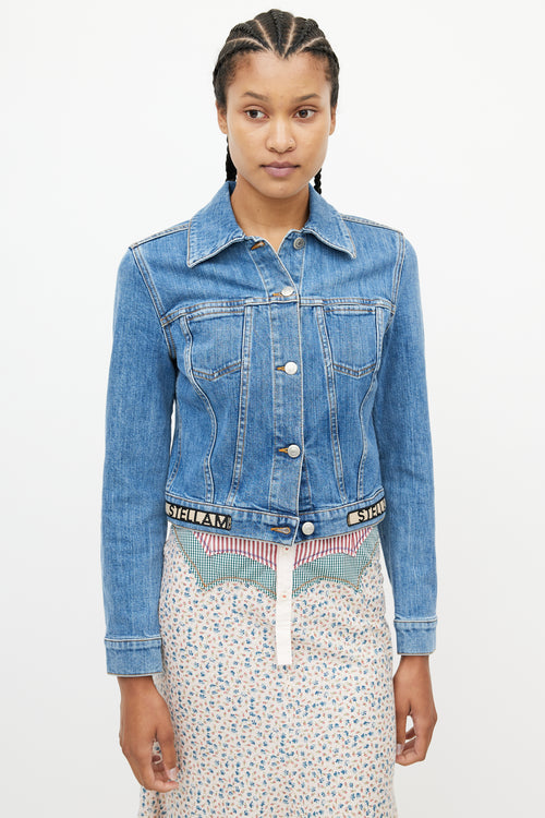 Stella McCartney Blue Denim Jean Jacket