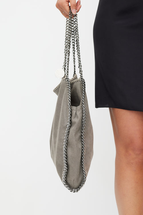 Stella McCartney Grey 
Silver Falabella Bag