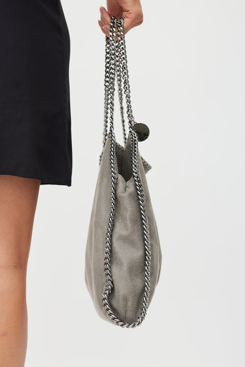 Stella McCartney Grey 
Silver Falabella Bag