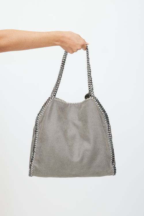 Stella McCartney Grey 
Silver Falabella Bag