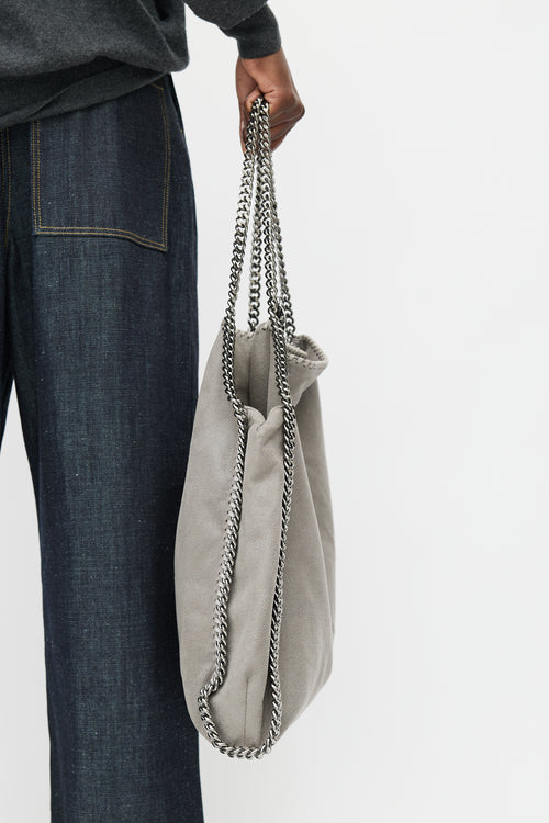 Stella McCartney Grey 
Silver Falabella Bag