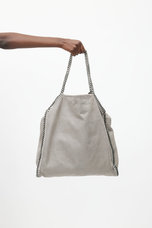 Stella McCartney Grey 
Silver Falabella Bag