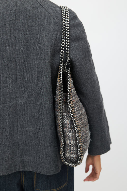 Stella McCartney Grey Tweed Falabella Bag