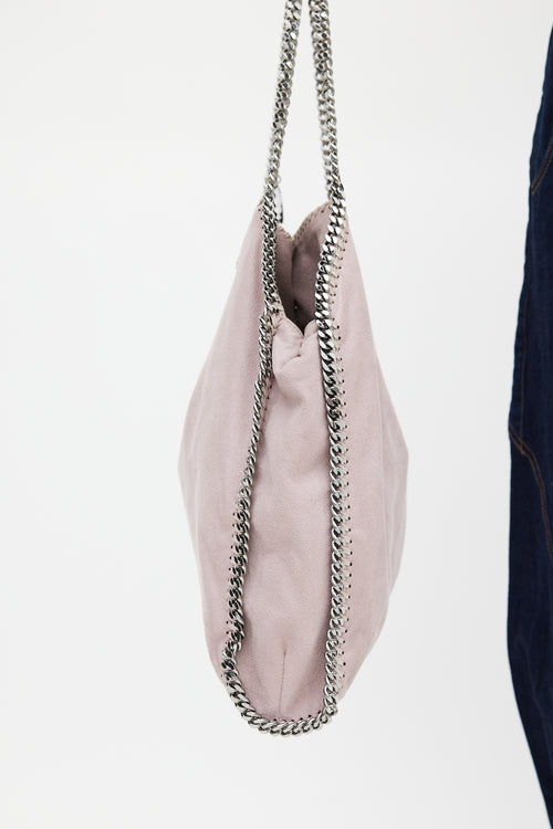 Stella McCartney Dusty Pink Vegan Large Falabella Tote Bag