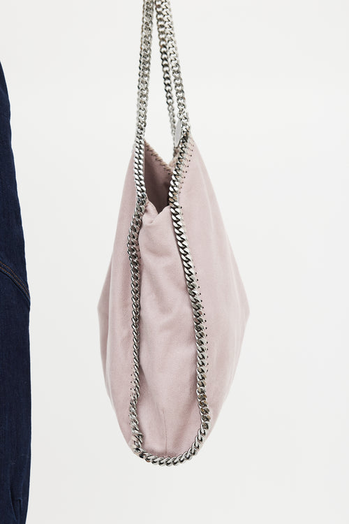 Stella McCartney Dusty Pink Vegan Large Falabella Tote Bag