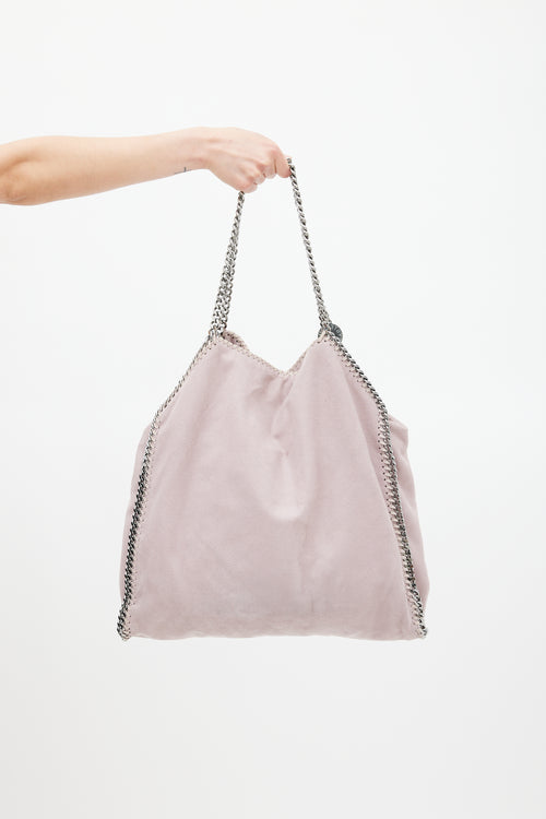 Stella McCartney Dusty Pink Vegan Large Falabella Tote Bag