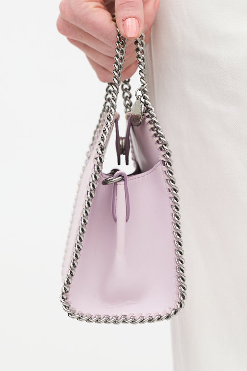 Stella McCartney Light Purple Faux Leather Fallabella Crossbody Bag