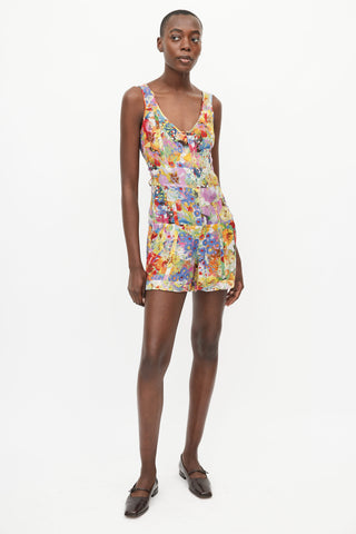 Stella McCartney Multicolour Floral Romper