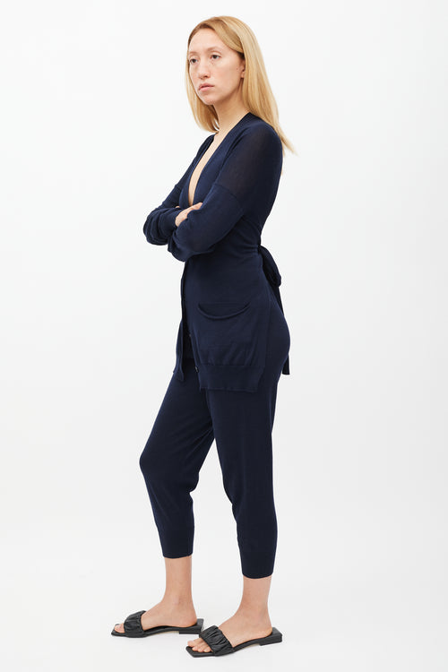 Stella McCartney Navy Knit Co-Ord Set