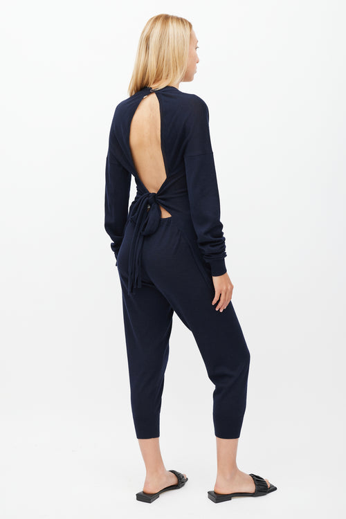 Stella McCartney Navy Knit Co-Ord Set