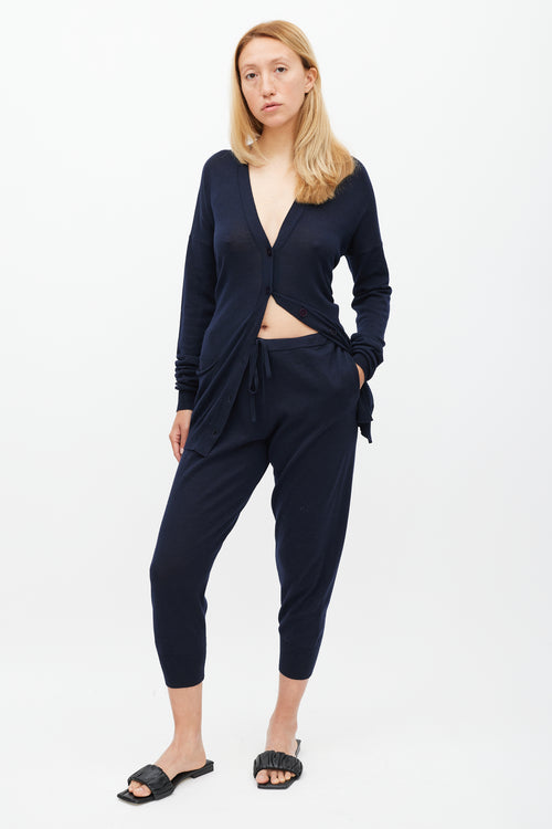 Stella McCartney Navy Knit Co-Ord Set