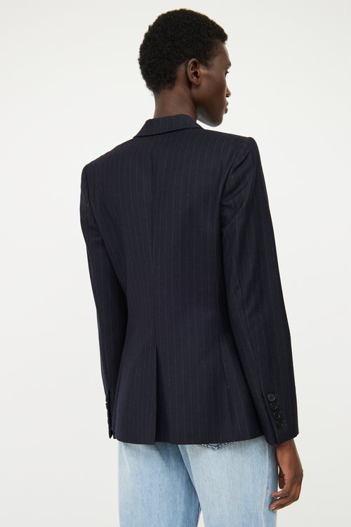 Stella McCartney Navy Pinstripe Blazer