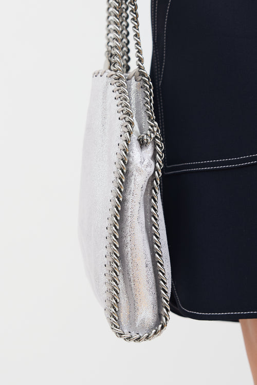 Stella McCartney Silver Falabella Mini Tote