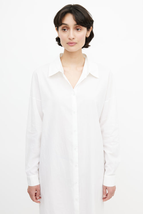 Stella McCartney White Shirt Dress