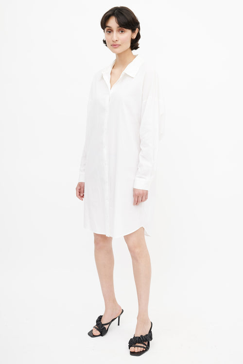 Stella McCartney White Shirt Dress