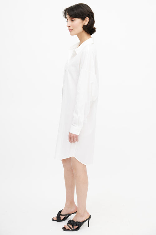 Stella McCartney White Shirt Dress