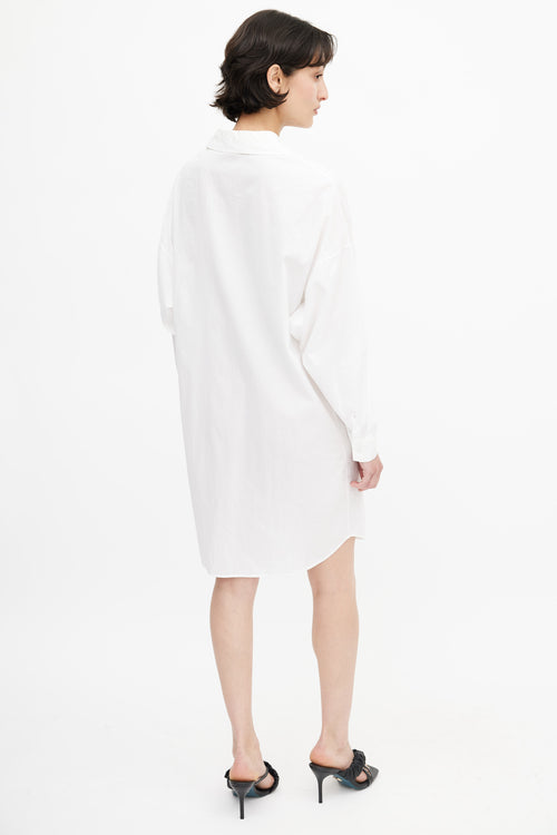 Stella McCartney White Shirt Dress