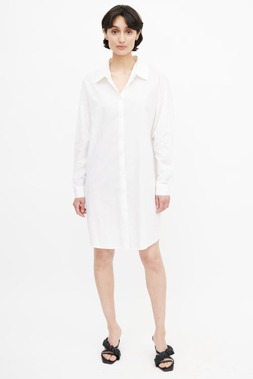 Stella McCartney White Shirt Dress