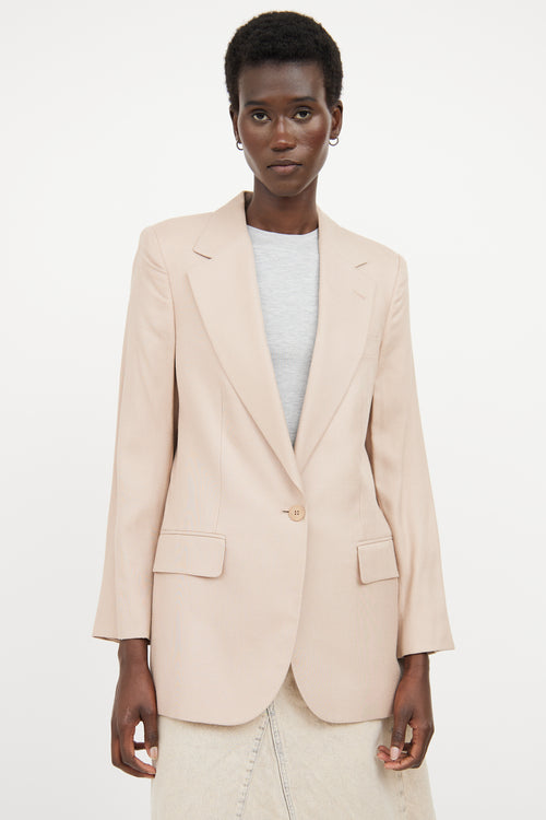 Stella McCartney Beige Three Pocket Blazer